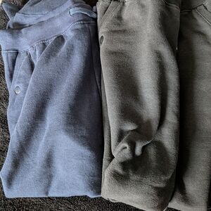 Woman Within Women's Charcoal and Slate Pajama Set